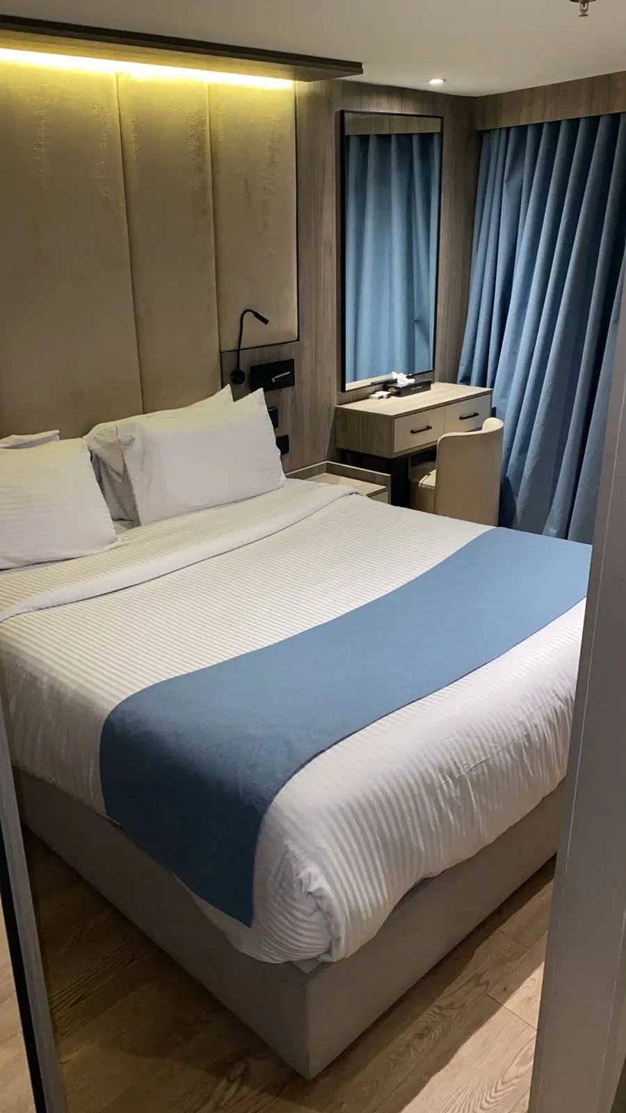 Cabin aboard the Royal Liberty Nile cruise